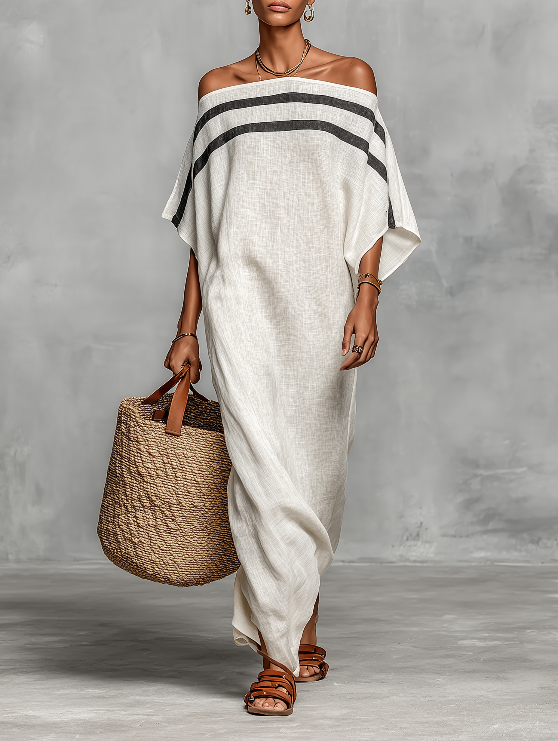 Robe Maxi Minimaliste
