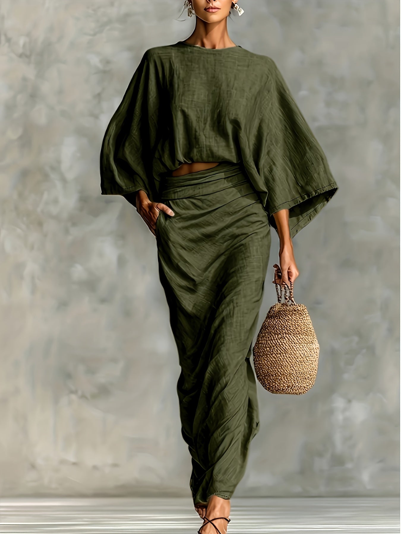 Mireille || Ensemble de 2 pièces avec jupe