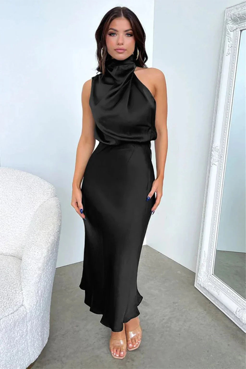 Maud™ | Robe Sahara drapée