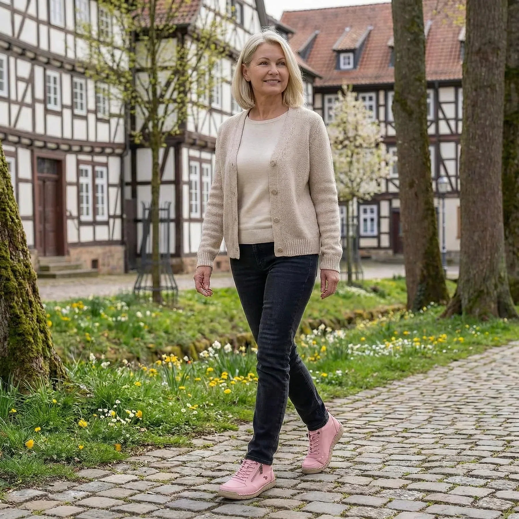 Mira – Chaussures confortables avec fermeture éclair