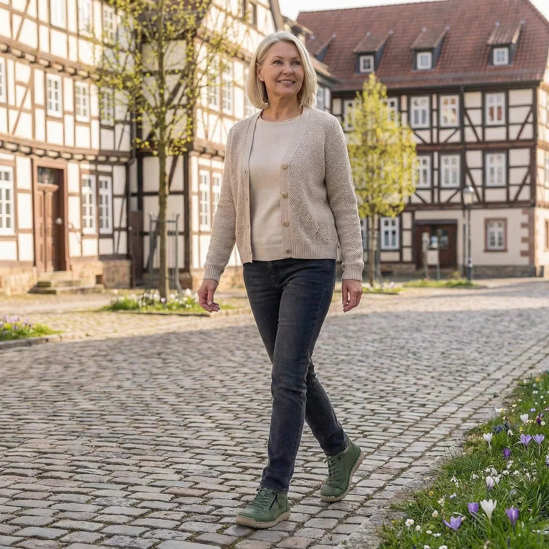 Mira – Chaussures confortables avec fermeture éclair