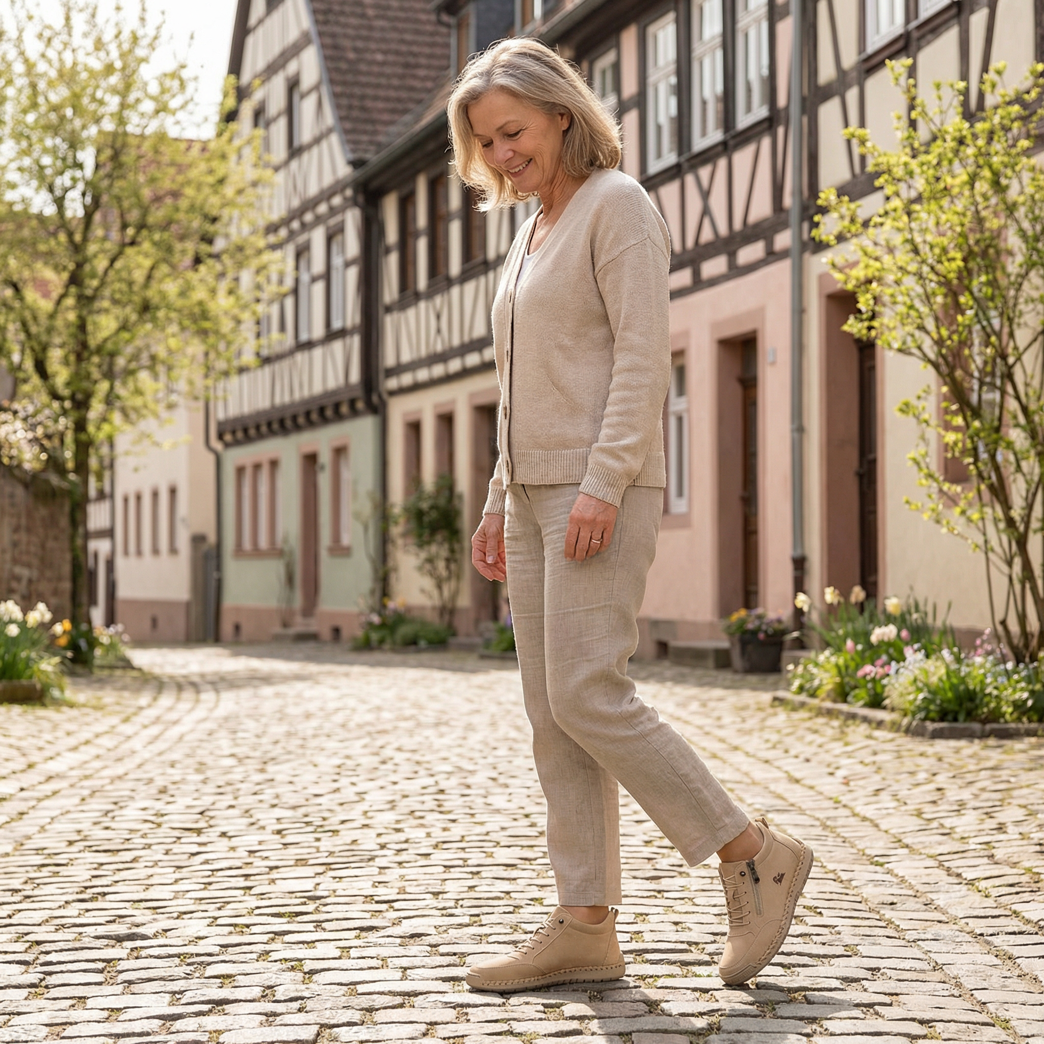 Mila™ – Baskets confortables + Fermeture éclair