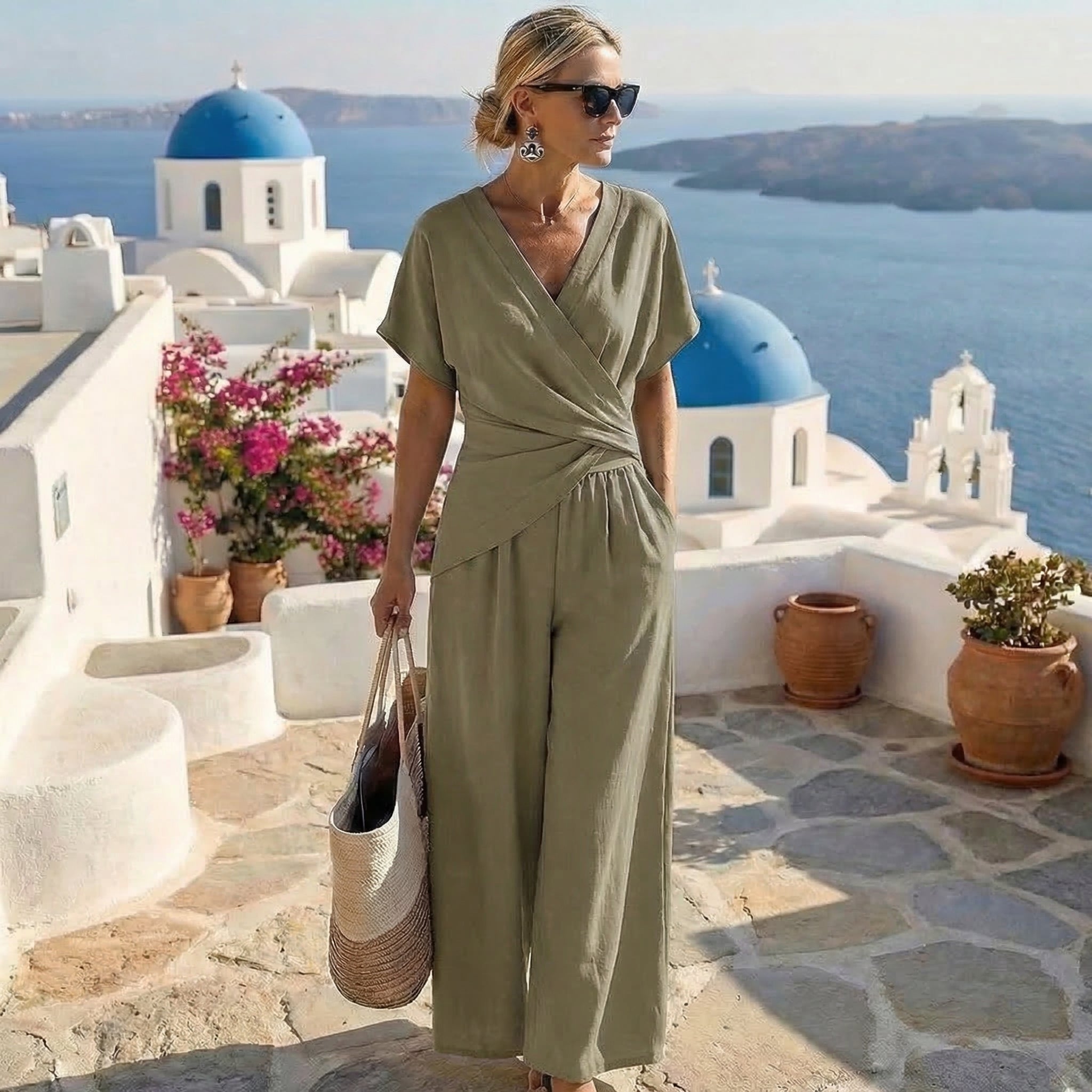 Fenna™ Ensemble Élégant Deux Pièces