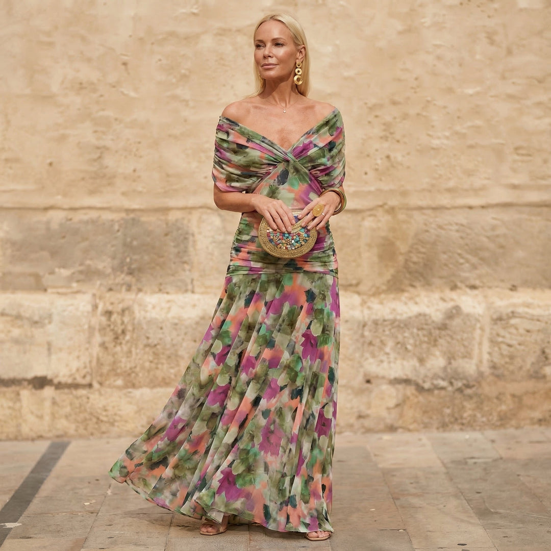 Kelsey | Robe Élegante et Colorée