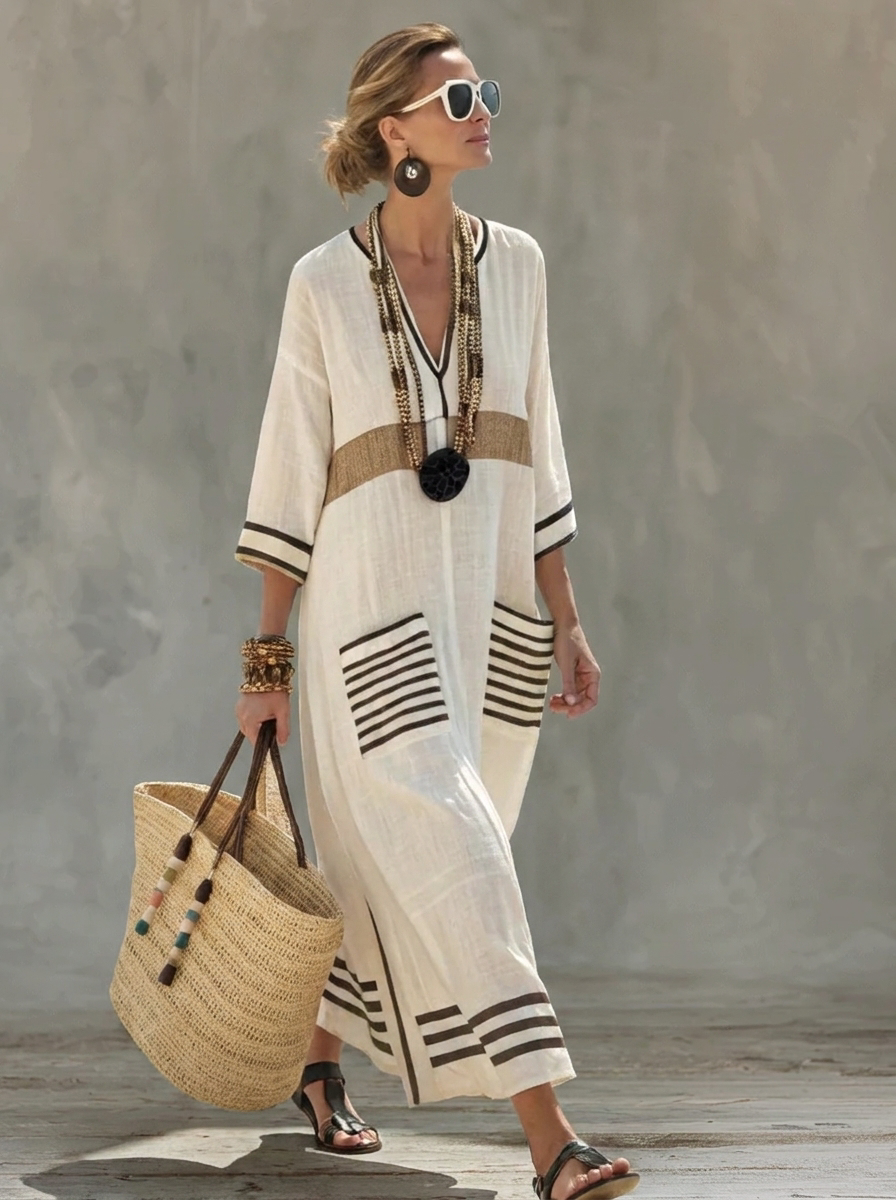 Vera - Robe Maxi d'Été