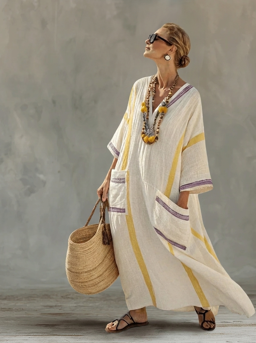 Vera - Robe Maxi d'Été