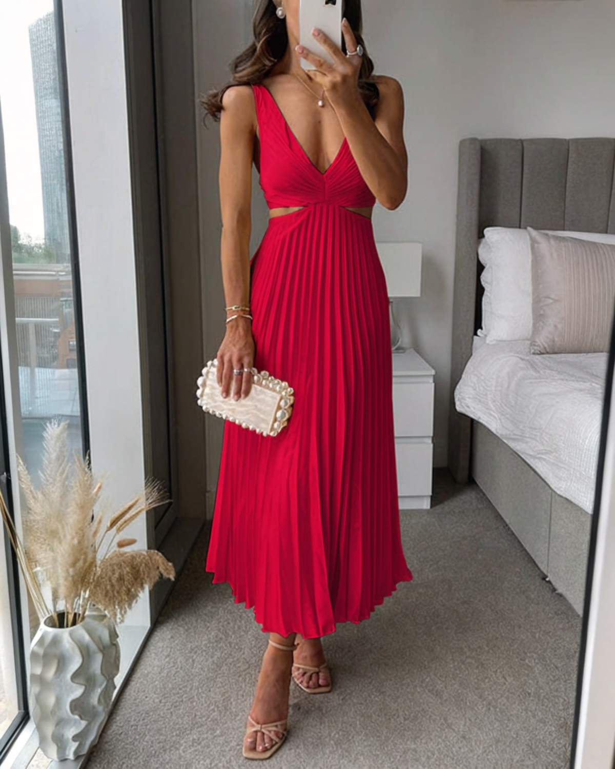 Lola | Robe plissée pour les occasions