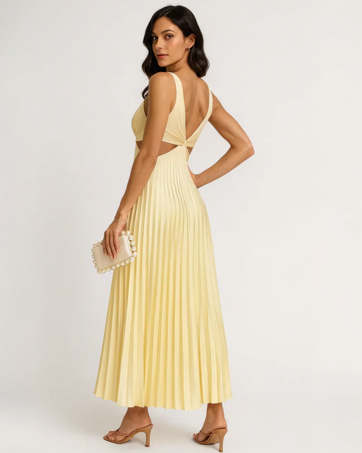 Lola | Robe plissée pour les occasions