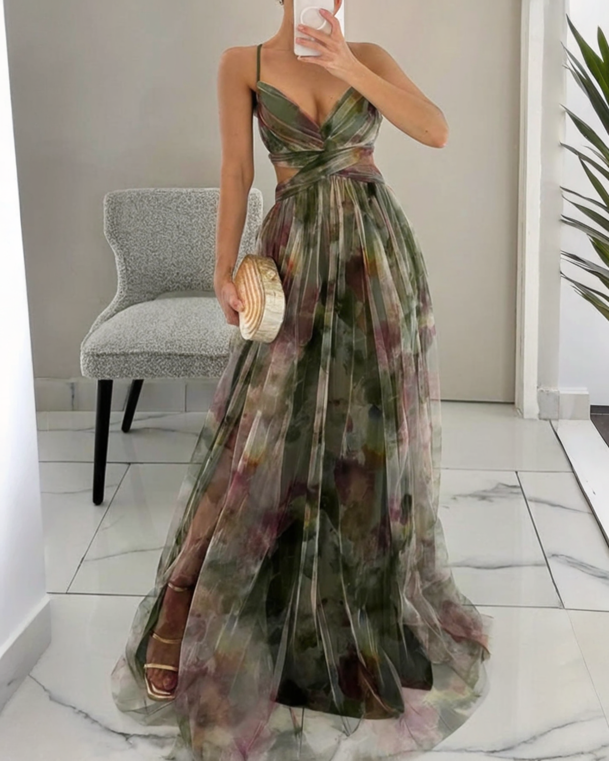 Rosa | Robe maxi florale charmante