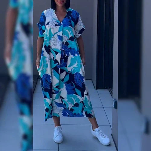 CLARICE | Robe Florale Élégante pour un Style Gracieux et Féminin