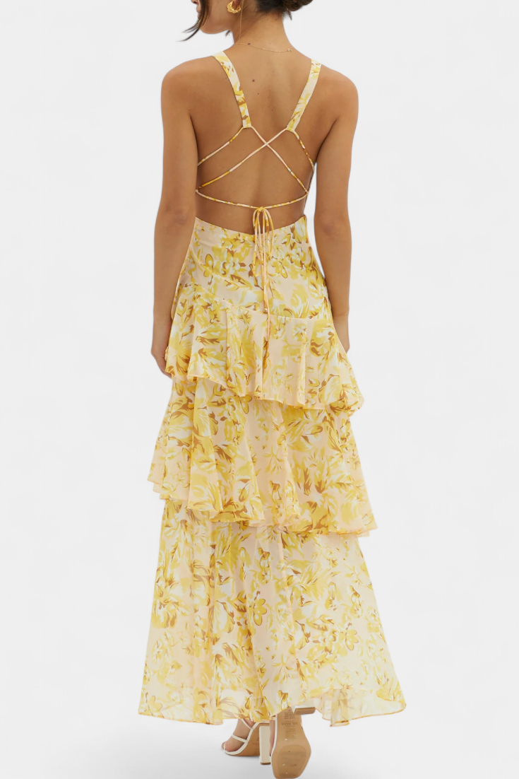 Domenica | Robe en georgette V