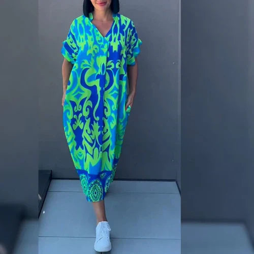 CLARICE | Robe Florale Élégante pour un Style Gracieux et Féminin