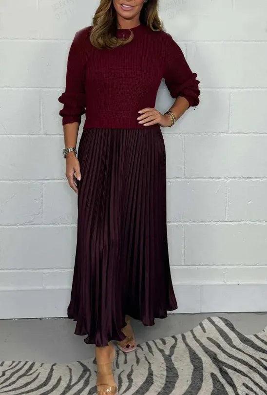 Merel | Robe Maxi Féminine Confort et Style Élégant pour un Look Quotidien Raffiné