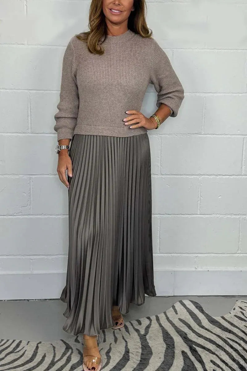Merel | Robe Maxi Féminine Confort et Style Élégant pour un Look Quotidien Raffiné