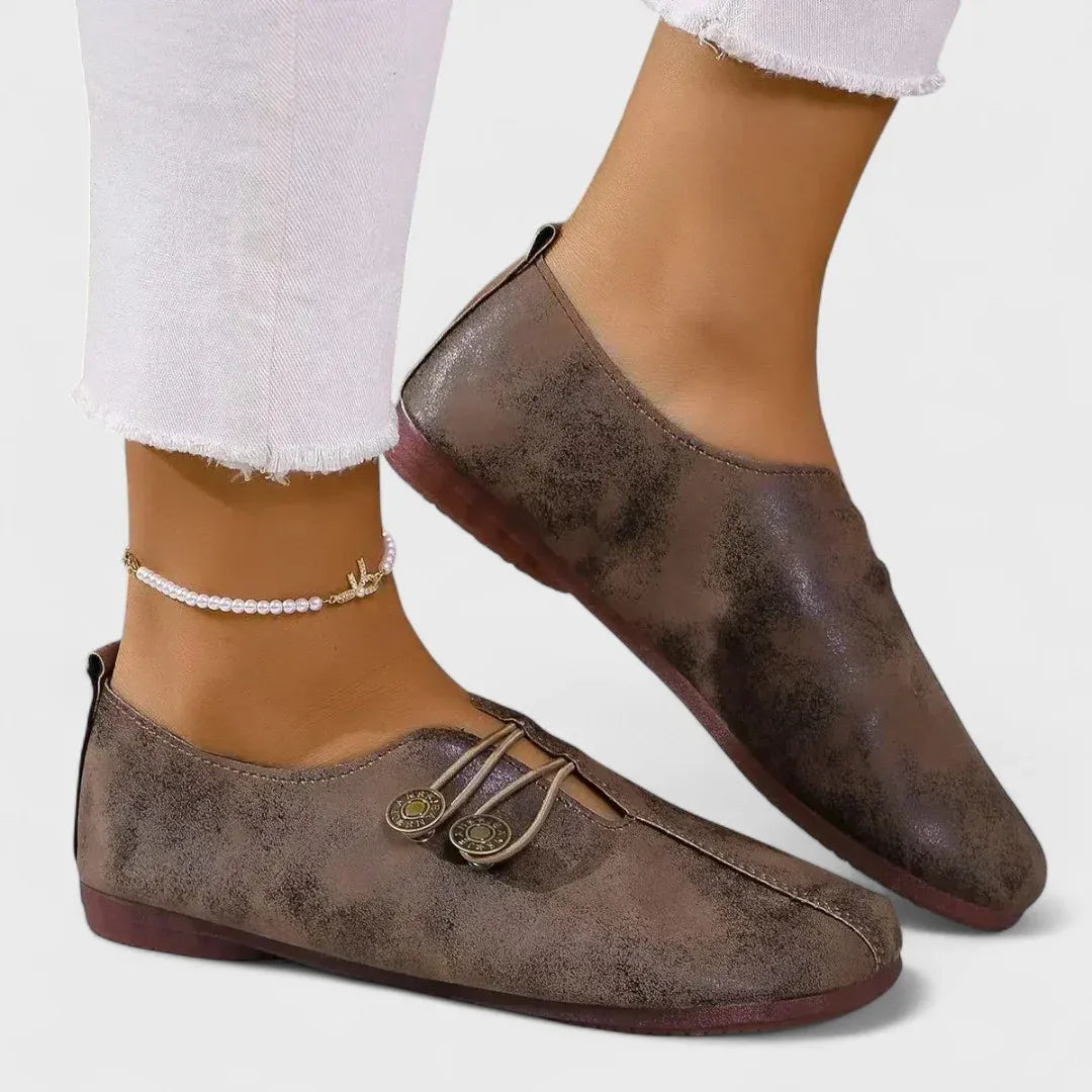 Lidia - Mocassins au design artisanal