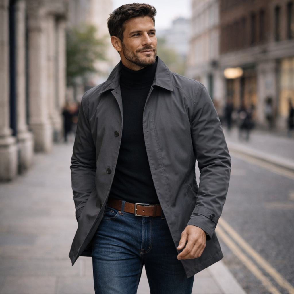 ADRIAN | Manteau Élégant pour Homme