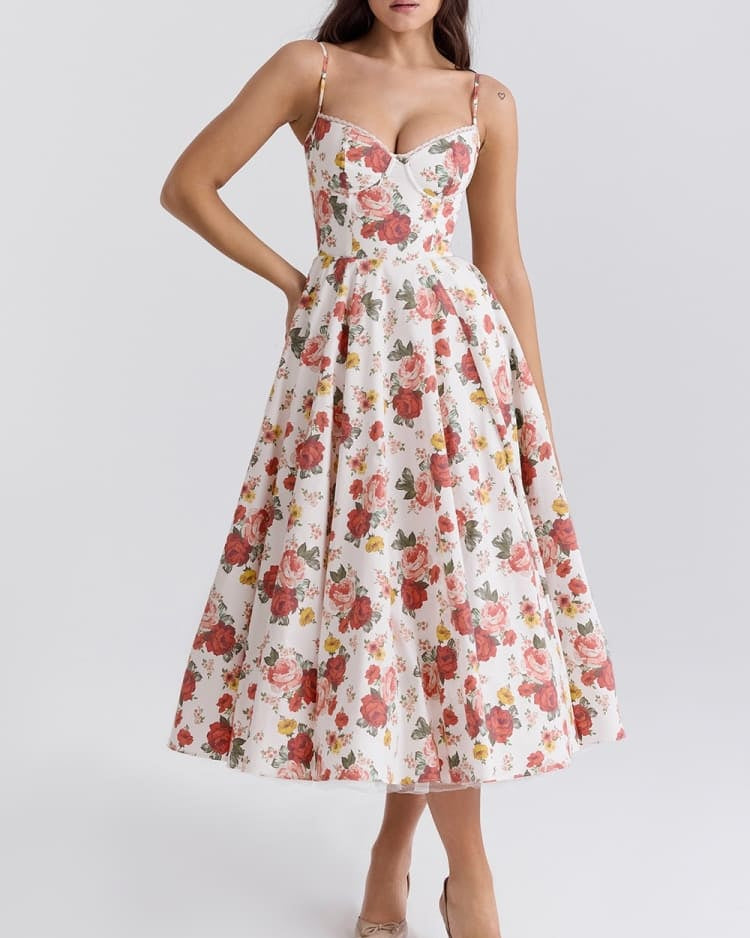Zafiro | Robe midi de luxe