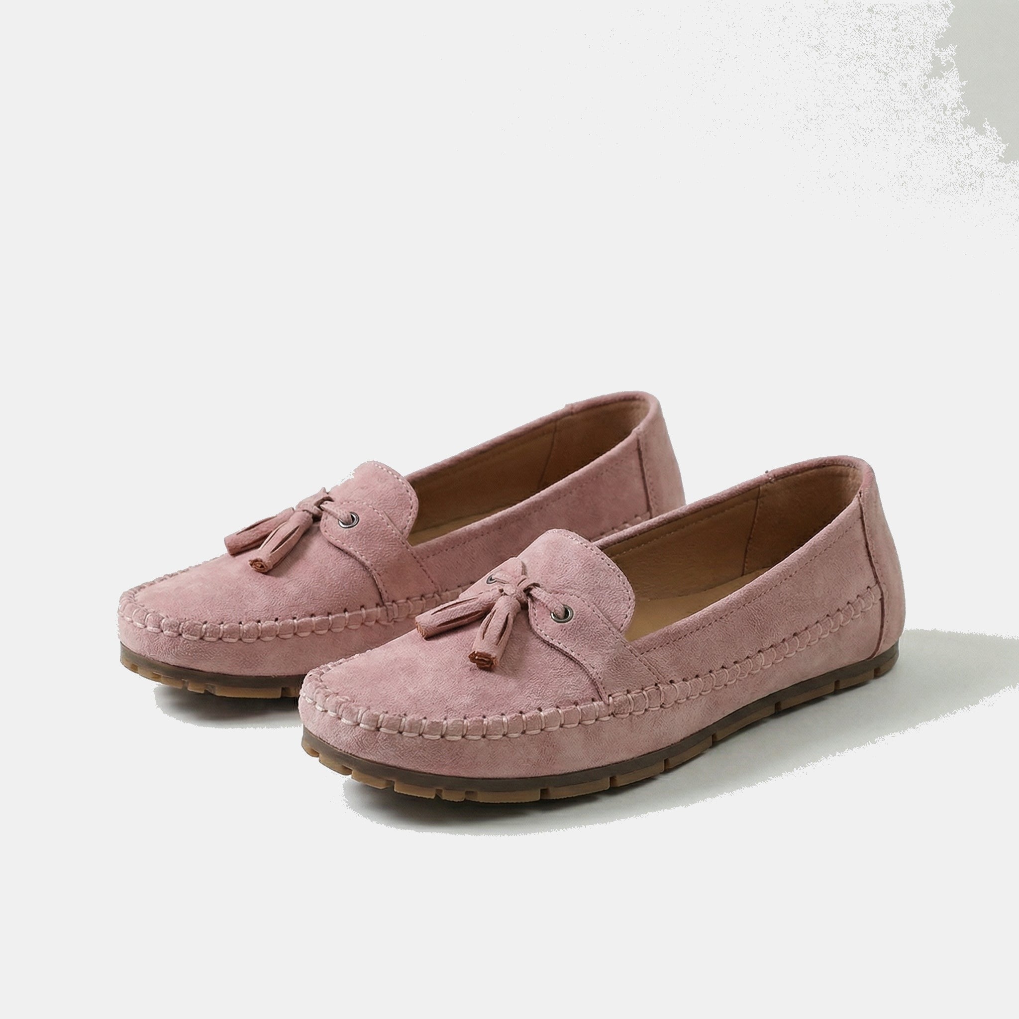 Bella - Mocassins classiques avec détail de pompons