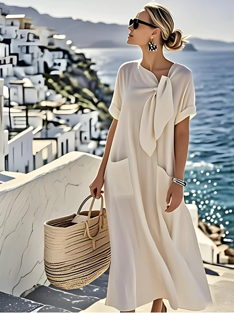 ROMY™ | Robe Élégante avec Poches et Style d'Été Confortable