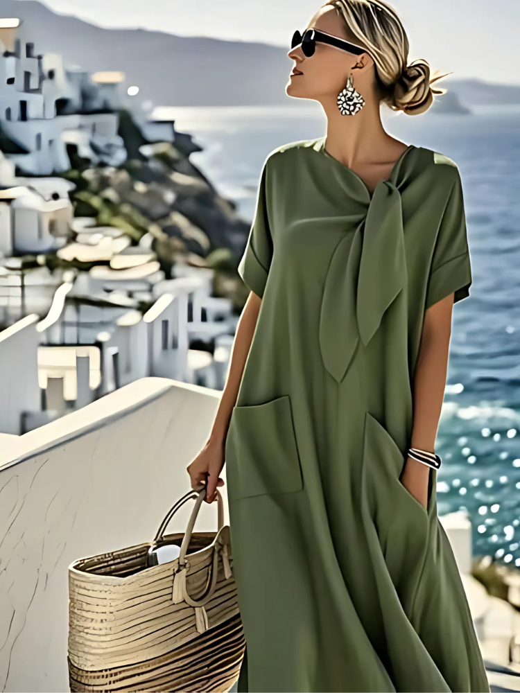 ROMY™ | Robe Élégante avec Poches et Style d'Été Confortable