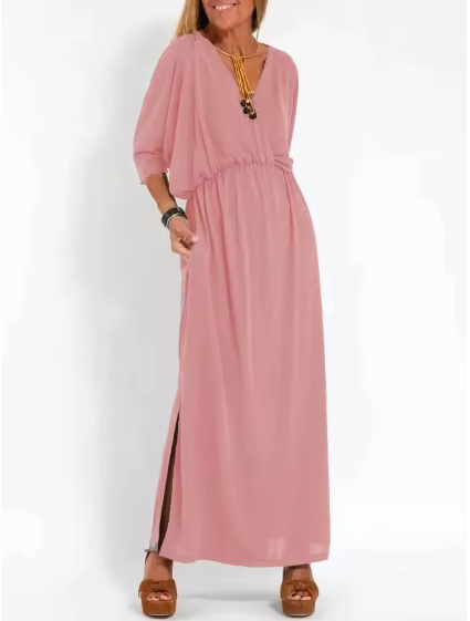 ISABELLA | Robe Longue Flottante au Style Unique pour Toutes les Occasions