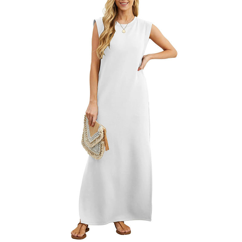 EMMA | Robe Longue Fluide Sans Rides