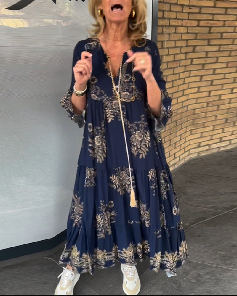 SERENA | Robe Vintage pour une Élégance Quotidienne et un Style Sans Effort
