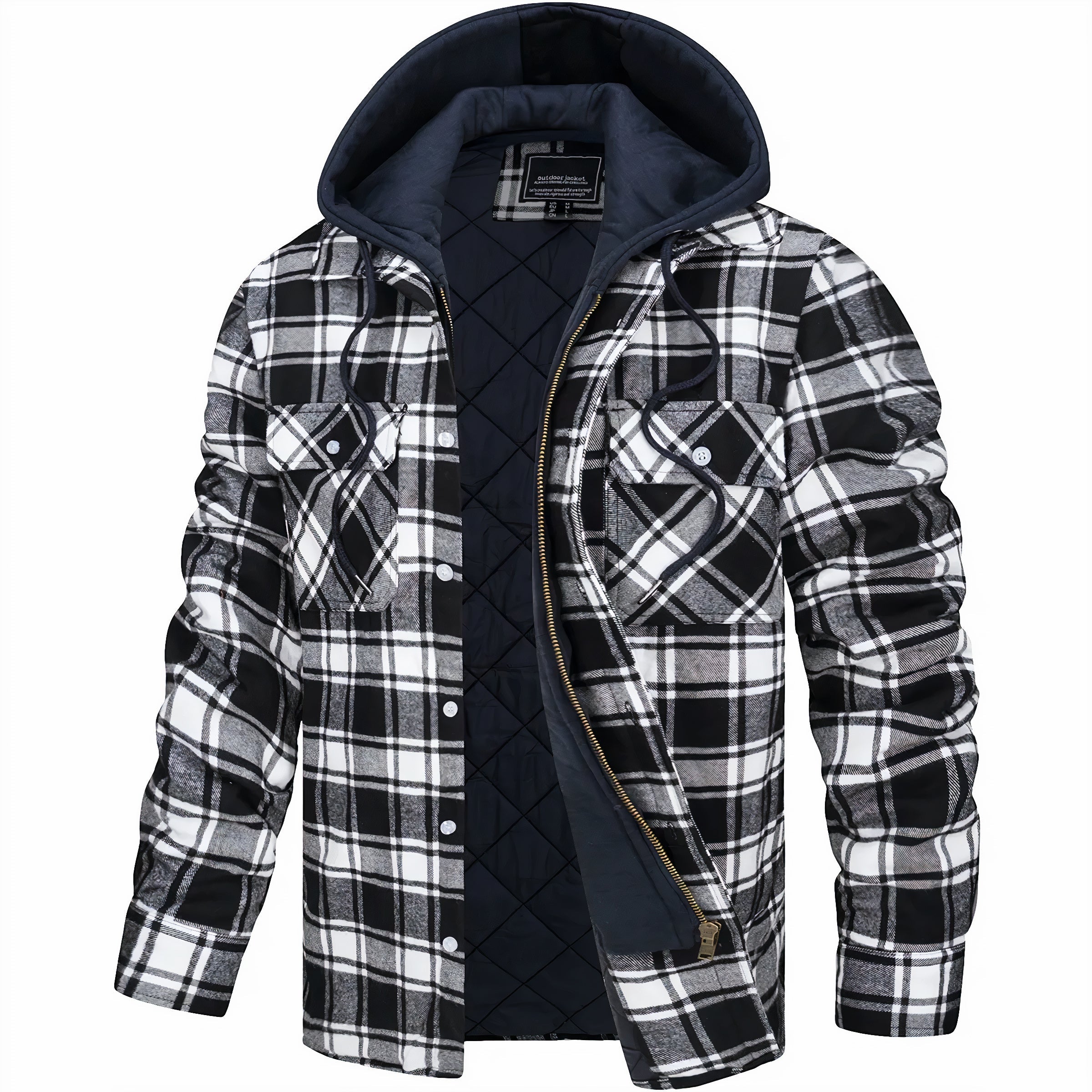 Ethan™ – Veste homme à carreaux au style moderne