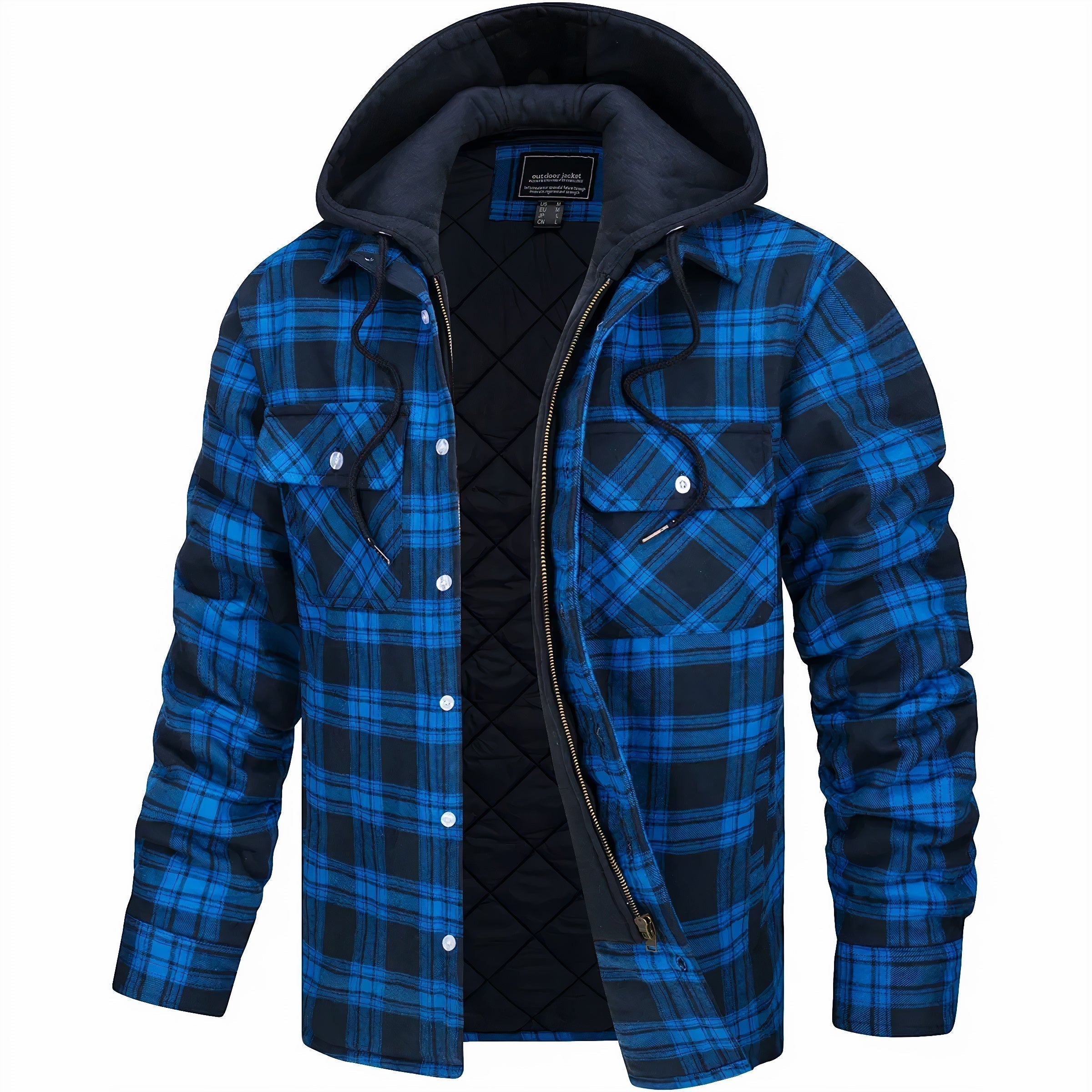 Ethan™ – Veste homme à carreaux au style moderne