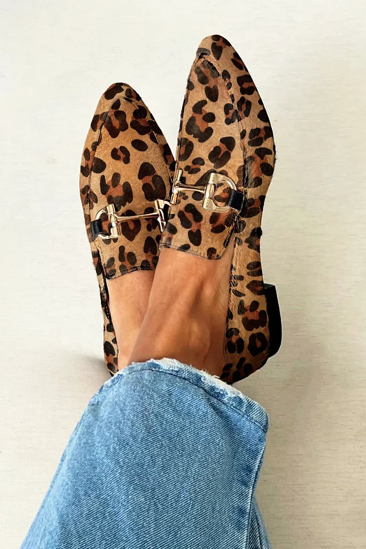 Juul | Mocassins sophistiqués avec imprimé et détails subtils