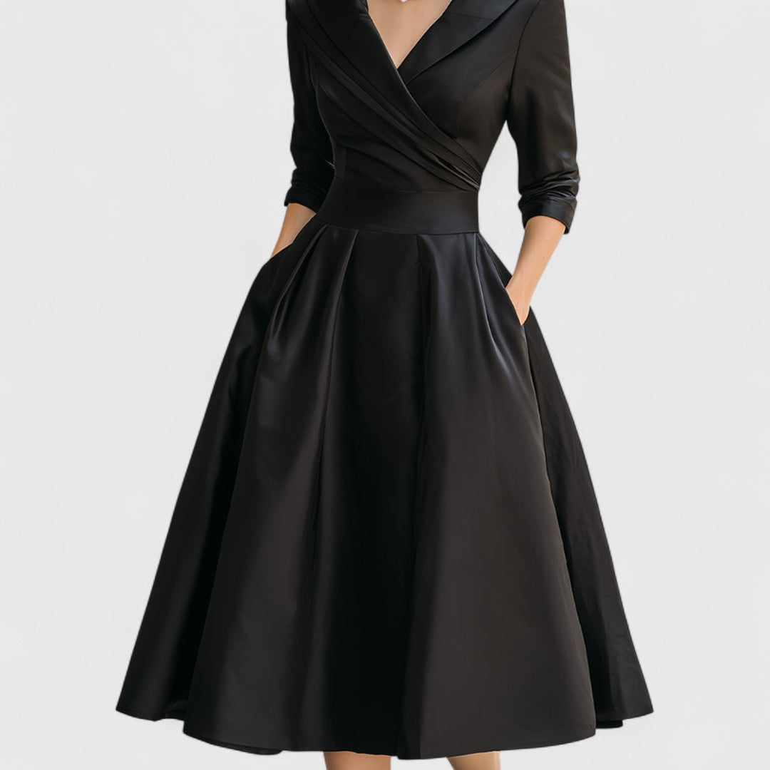 Teresa™ | Robe midi avec une coupe élégante et une silhouette flatteuse