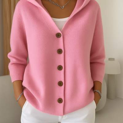 SOLÈNE™ | Cardigan à capuche