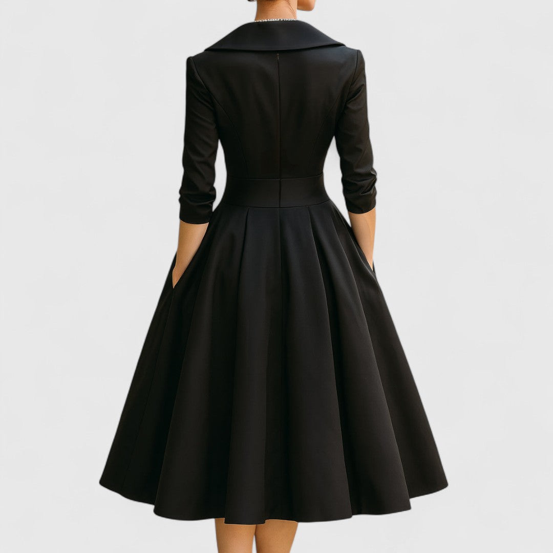 Teresa™ | Robe midi avec une coupe élégante et une silhouette flatteuse