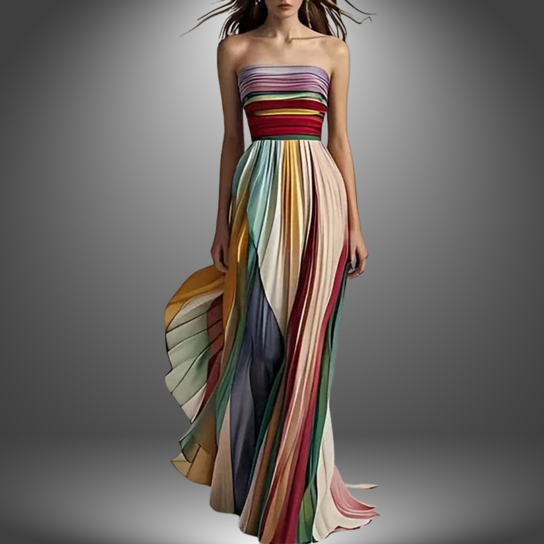 Asie | Robe Longue Élégante et Confortable