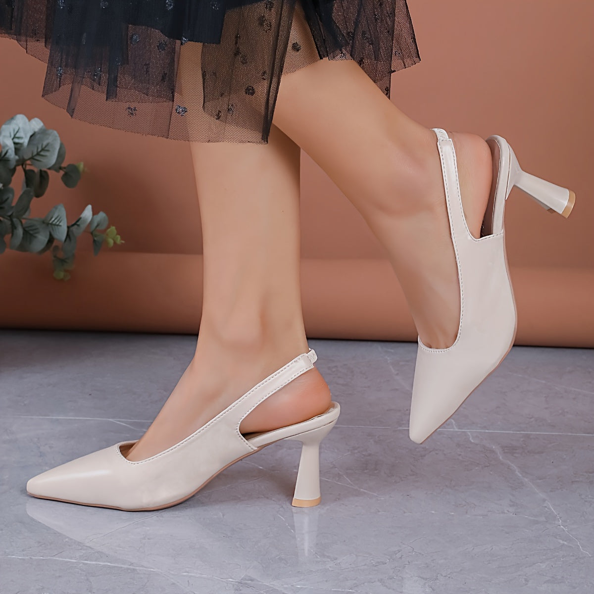 Sophia™ | Escarpins Élégants Slingback