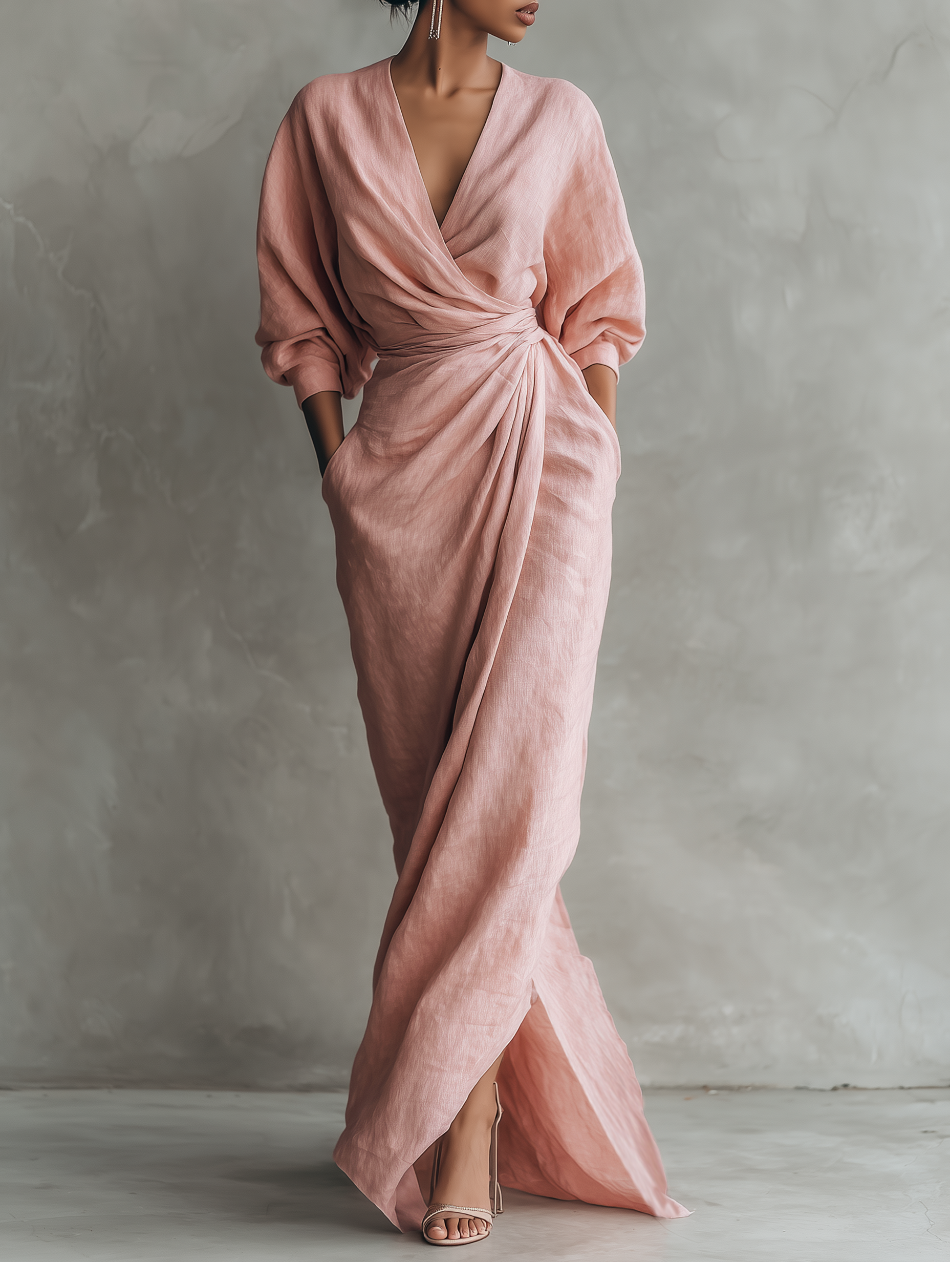 Robe Maxi Rose Col V