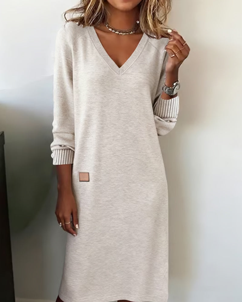 Robe Pull Aurora™ – chaleur, style et féminité en un