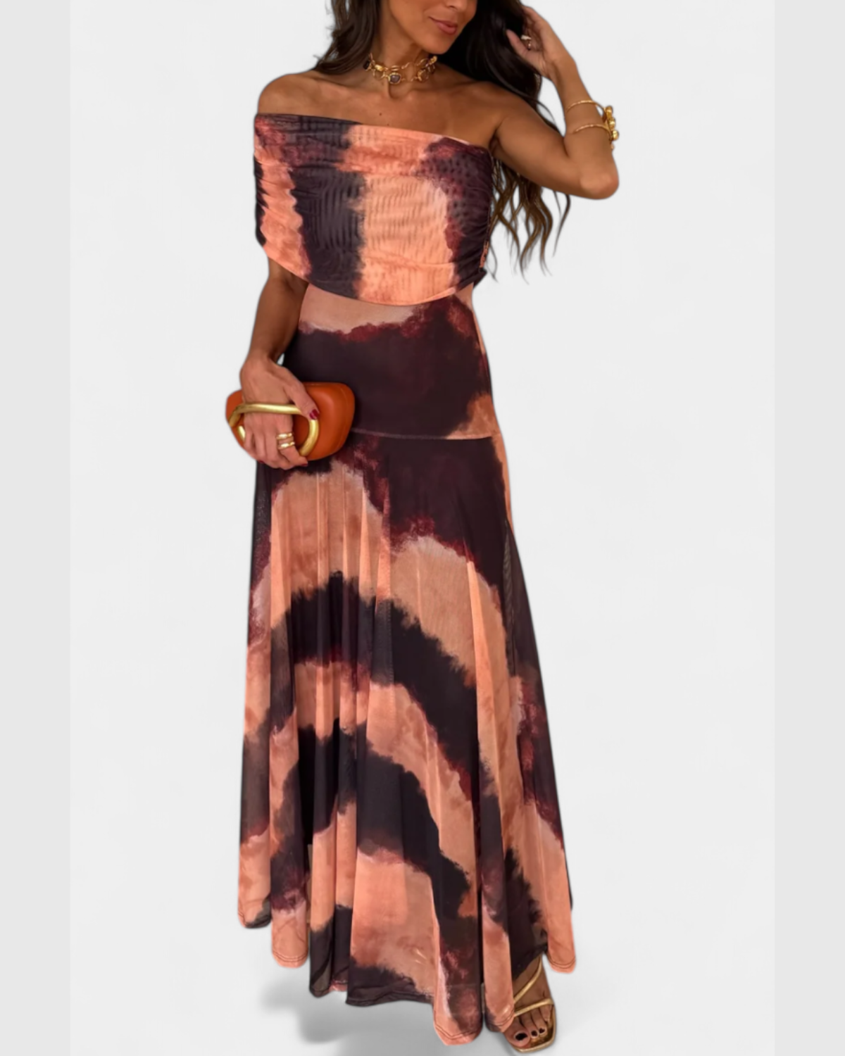 Alicia™ | Robe maxi à une épaule