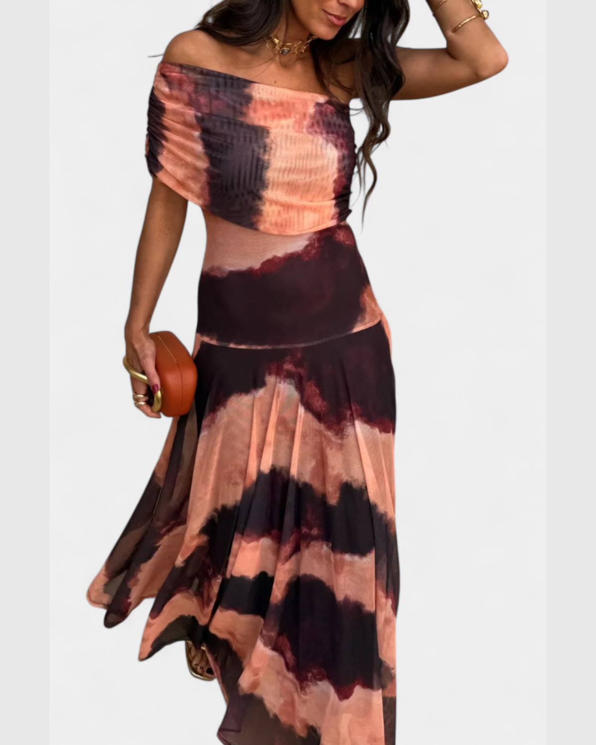 Alicia™ | Robe maxi à une épaule