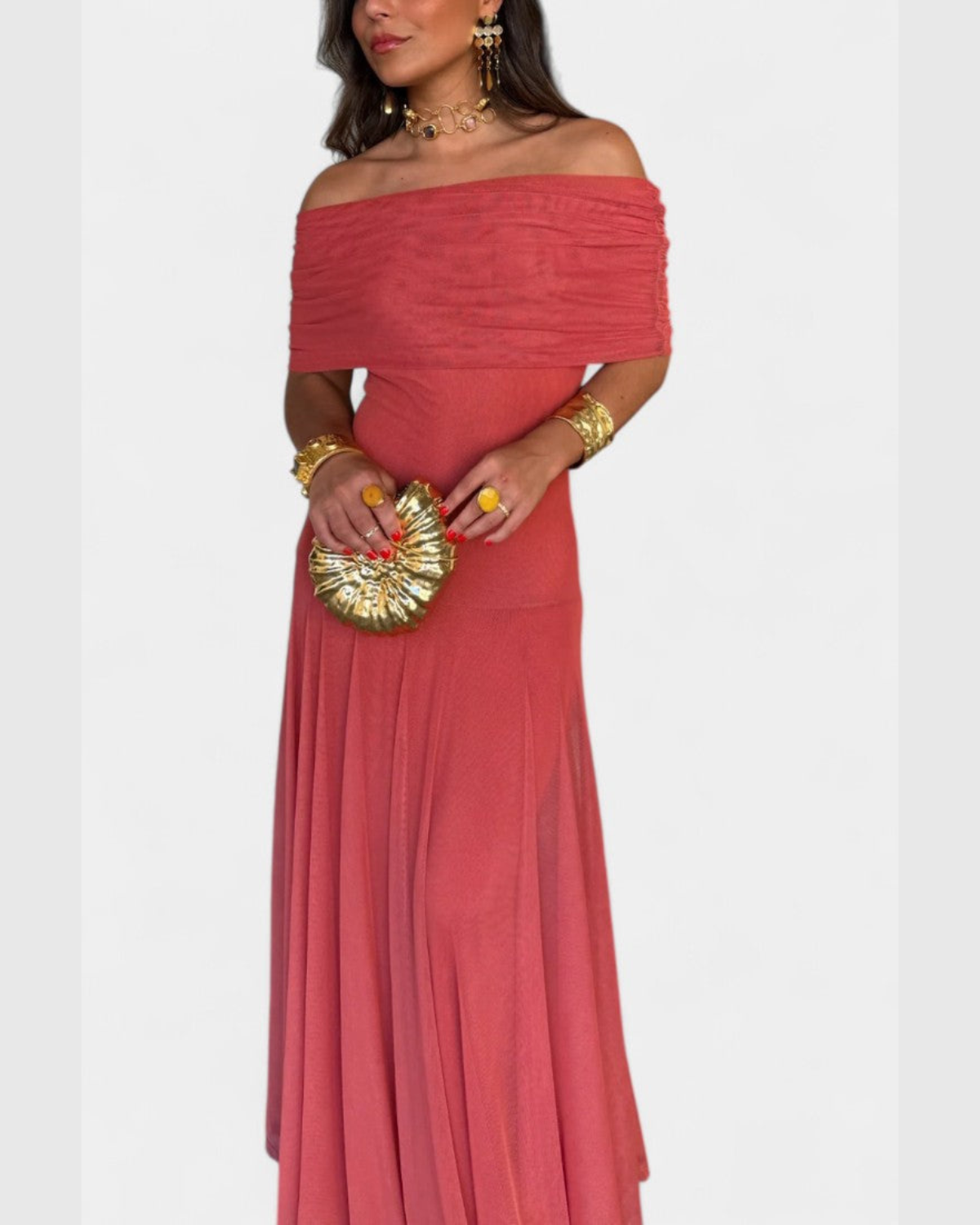 Alicia™ | Robe maxi à une épaule