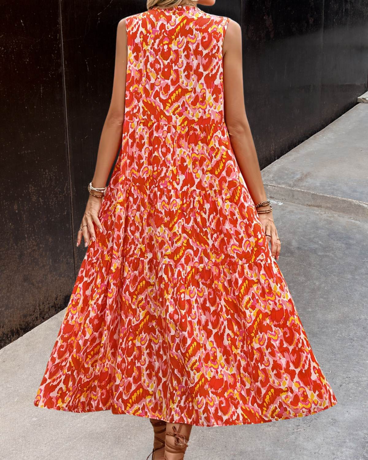 IRENE™ | Robe bohème à pompons