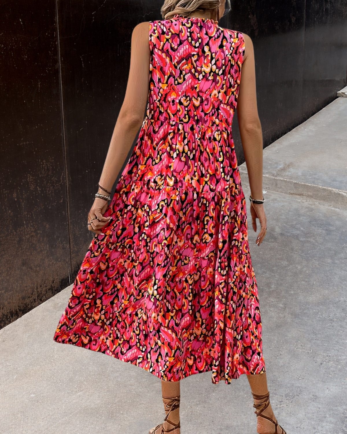 IRENE™ | Robe bohème à pompons