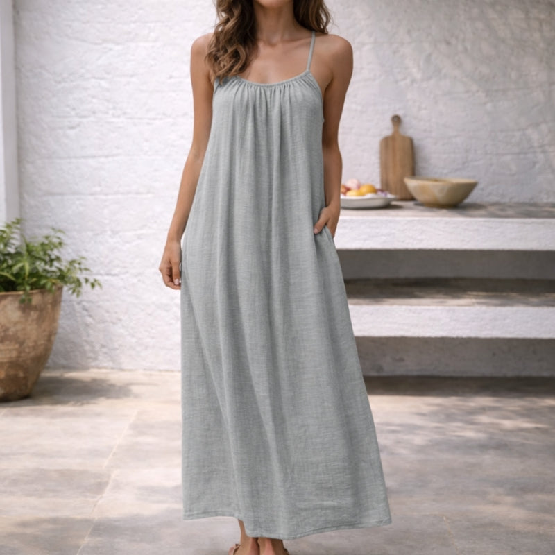 ISLA | Robe Maxi Aérée avec Taille Ajustable pour un Ajustement Parfait