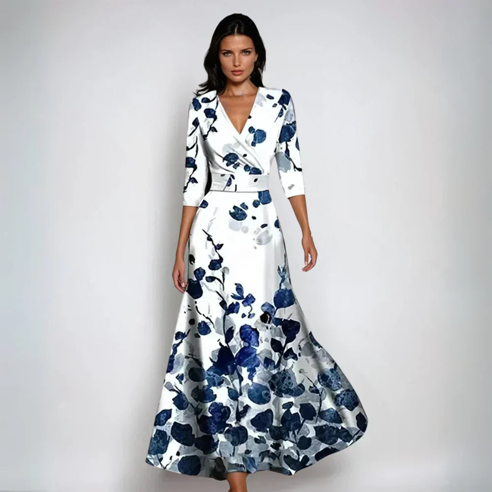 EMILIA | Robe Florale Élégante et Polyvalente