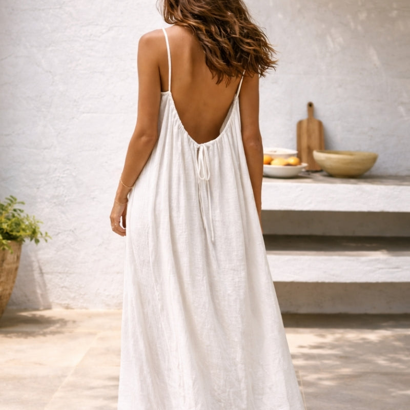 ISLA | Robe Maxi Aérée avec Taille Ajustable pour un Ajustement Parfait