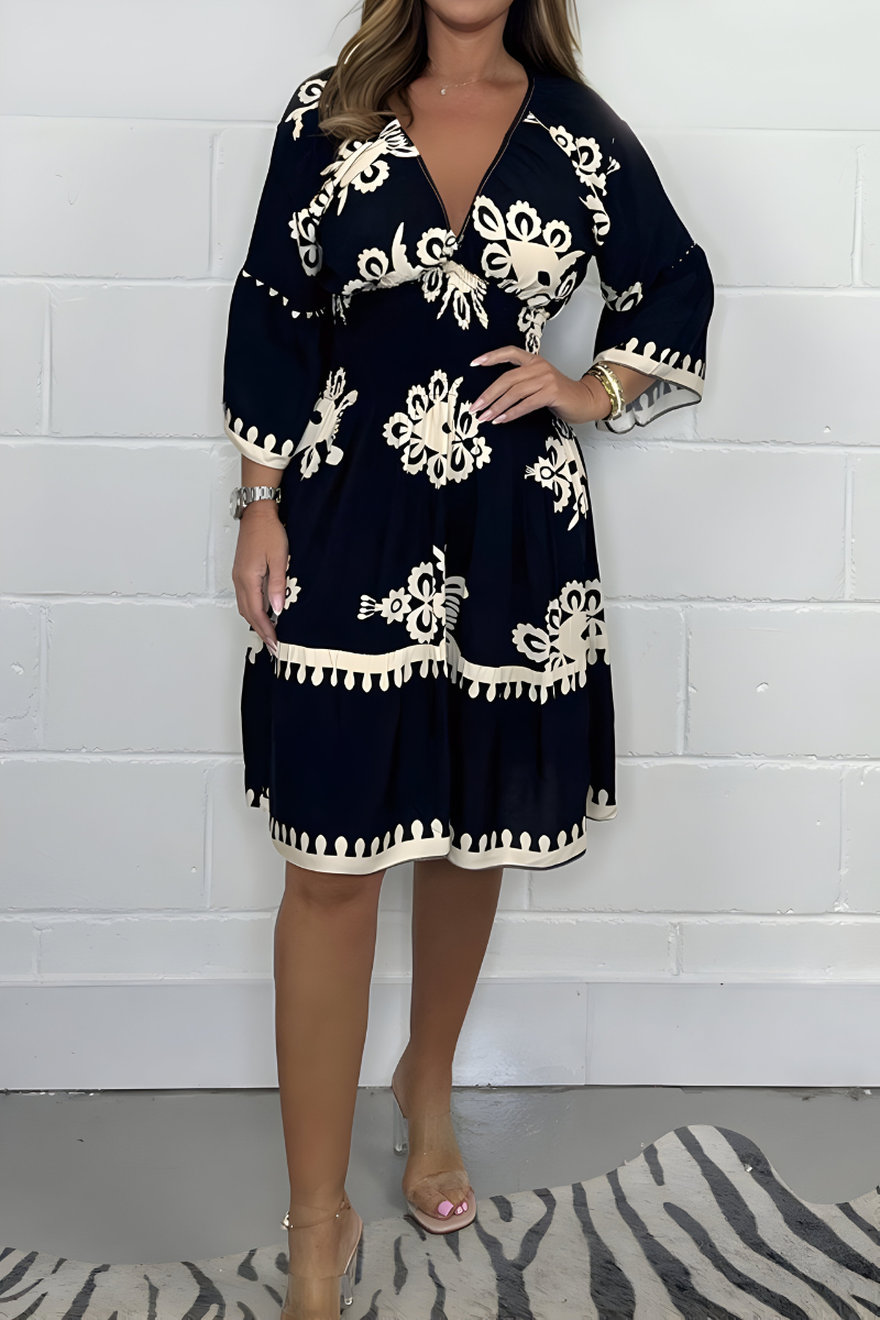 IVY™ | Robe Boho Midi Élégance et Style Effortless