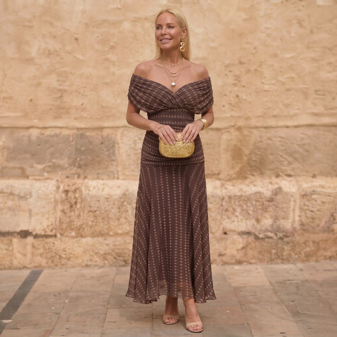 Sienna | Robe Géométrique Flottante
