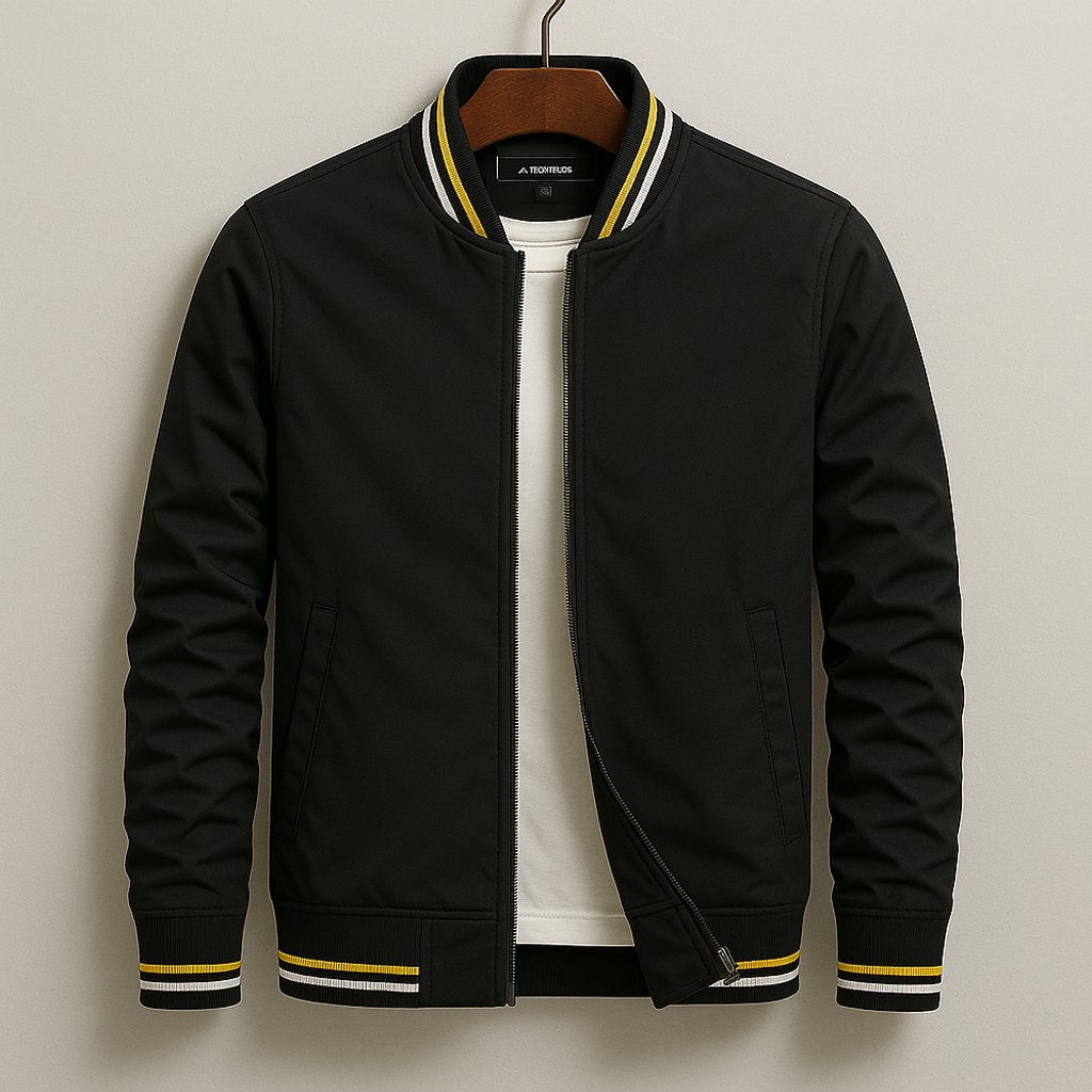 Beaumont™ | Blouson Bomber élégant à rayures