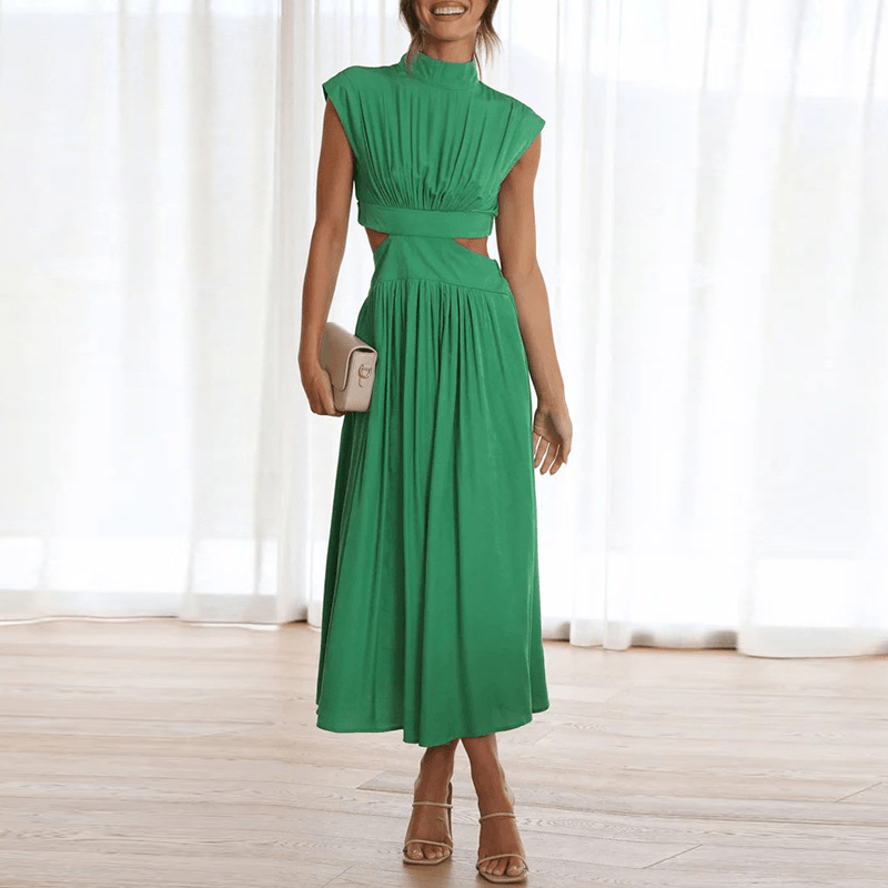 ALMA | Robe Longue Élégante et Fluide pour Toutes les Occasions
