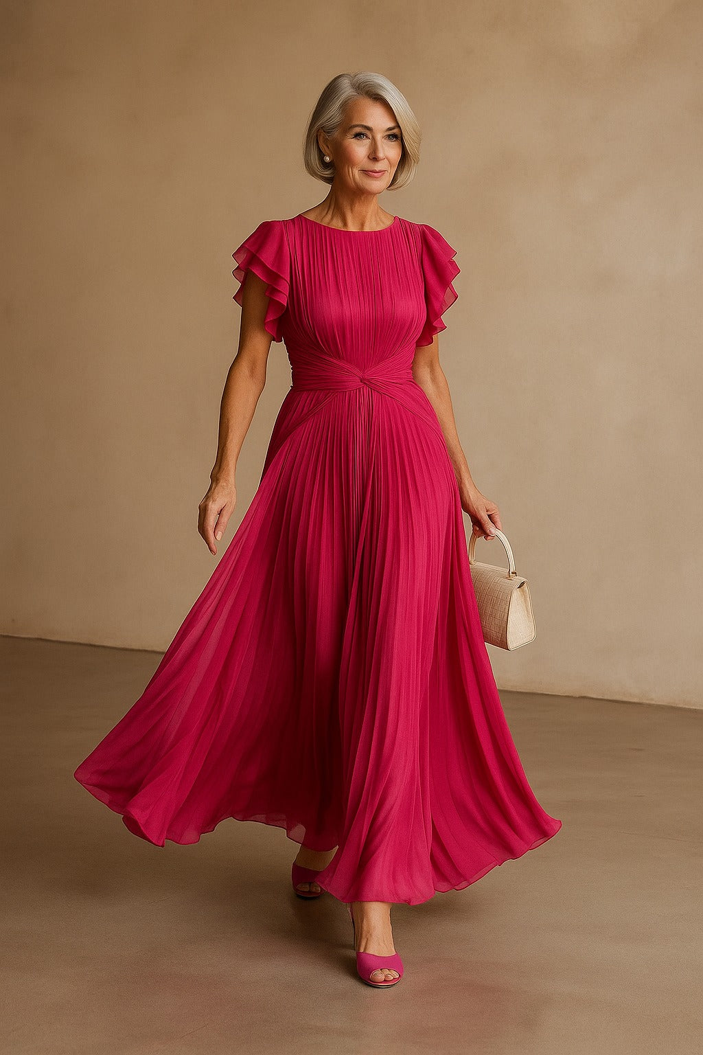 Maud™ | Robe de Soirée Plissée